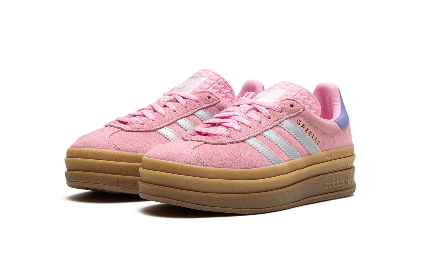 Adidas Gazelle Bold J true Pink Silver Purple