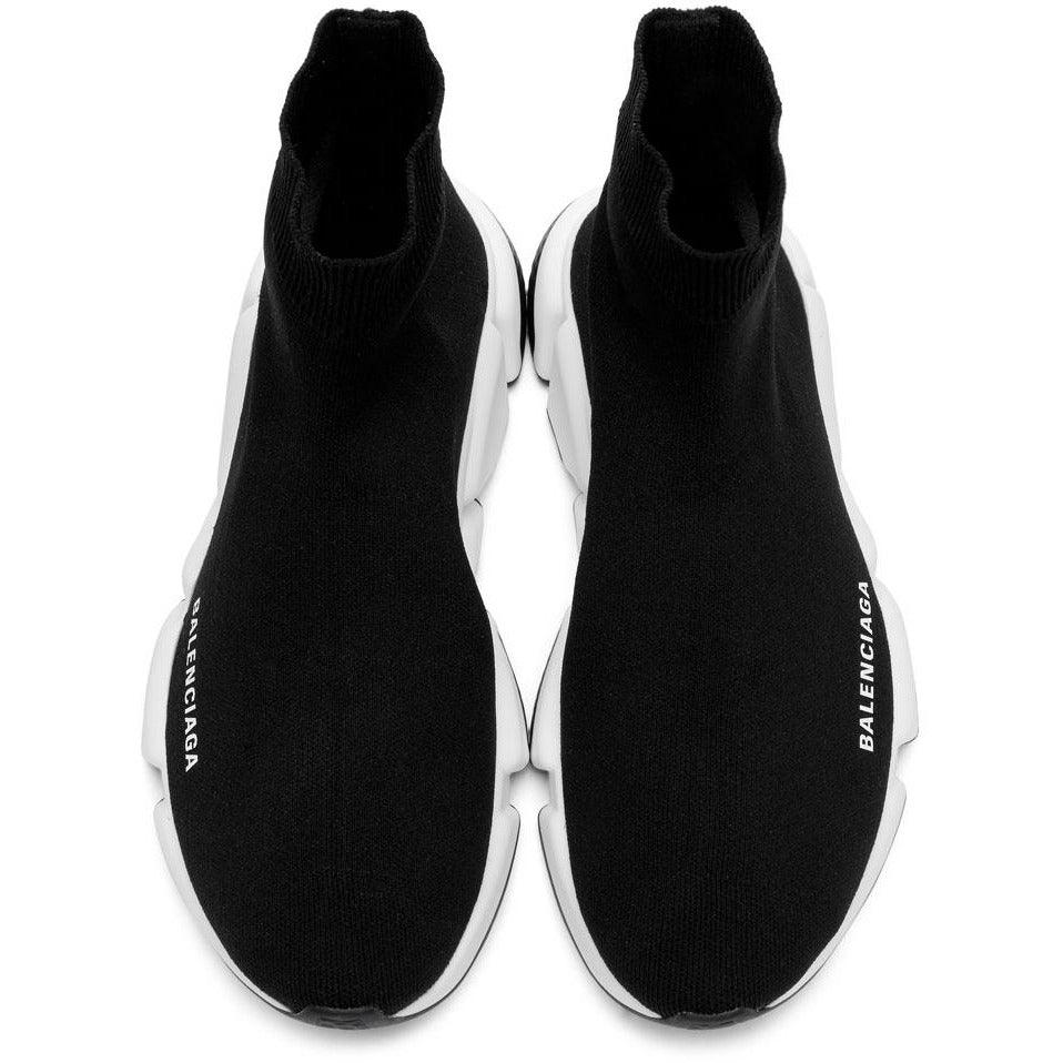 Balenciaga Speed Trainer Black White N 1 des espadrilles Au Maroc